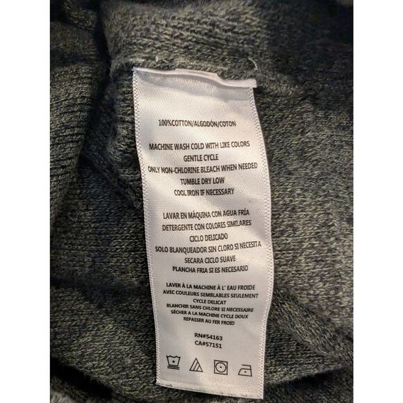 Calvin Klein Performance Dark Green 100% Cotton Hoodie Sweater Size S - Picture 4 of 6